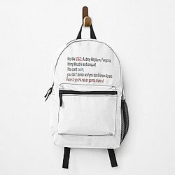 i'm not okay Backpack RB1210