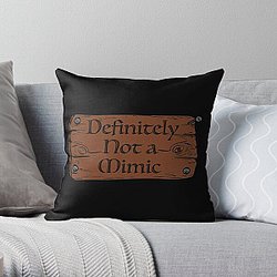 Definitely not a Mimic  Throw Pillow RB1210