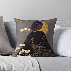 Mollymauk 01 Throw Pillow RB1210