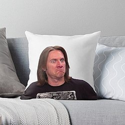 Disgusted Matt Mercer Throw Pillow RB1210