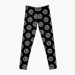 Druidic Plant D20  Leggings RB1210