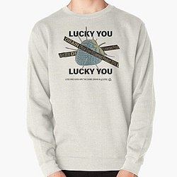 Bladee Drain Gang Lucky You Strawberry logo Pullover Sweatshirt RB0111