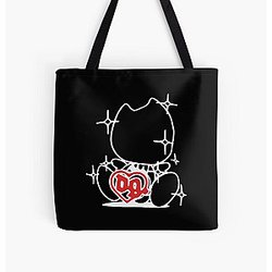 Bladee Merch Bladee Drain Gang All Over Print Tote Bag RB0111