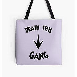 drain this gang that , drain this gang that drain this gang that trending All Over Print Tote Bag RB0111