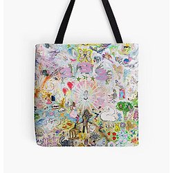 Bladee - 333 Drain Gang Album Cover All Over Print Tote Bag RB0111