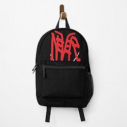 Bladee Drain Gang Shield Gang Never logo  Backpack RB0111