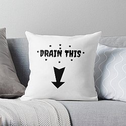 "Drain This, Drain That Unisex Tee, Drain This Gang That lil Best Selling " T-shirt for Sale by jackking78 | Redbubble | bladee t-shirts - drain gang t-shirts - drain this gang that t-shirts Throw Pillow RB0111