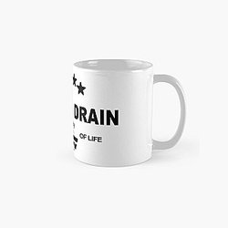 Bladee Drain Gang OFFICIAL DRAIN logo Classic Mug RB0111