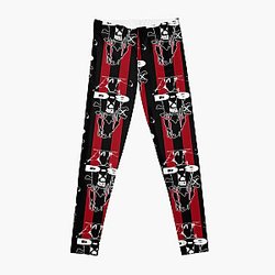 D-9 DRAIN GANG DESIGN Leggings RB0111