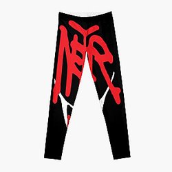 Bladee Drain Gang Shield Gang Never logo  Leggings RB0111