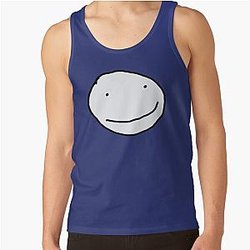 Dream Tank Tops - Dreamwastaken Dream Smile Gift Tank Top RB2608