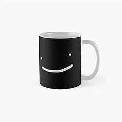 Dream Mugs - Dream SMP Smile Black Classic Mug RB2608