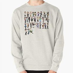 Dream Sweatshirts - Dream SMP All Members Pullover Sweatshirt RB2608