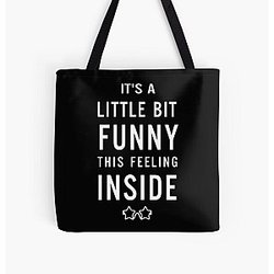 Its a little bit funny elton john gift for fans and lovers All Over Print Tote Bag RB3010