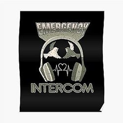 Copy of Emergency Intercom - Vintage Poster RB2305