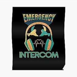 Emergency Intercom - Vintage Poster RB2305