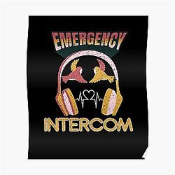 Emergency Intercom - Vintage Poster RB2305