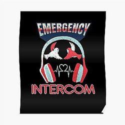 Emergency Intercom - Vintage Poster RB2305