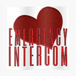 Emergency Intercom Poster RB2305