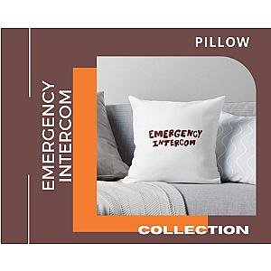 Emergency Intercom Throw Pillow