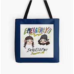 EMERGENCY INTERCOM  All Over Print Tote Bag RB2305