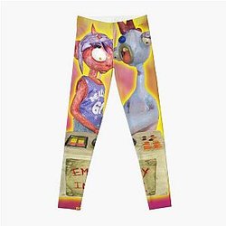 Emergency Intercom Sticker Leggings RB2305