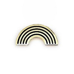 Kawail Enamel Pin - Gold Rainbow Enamel Pin OE2109