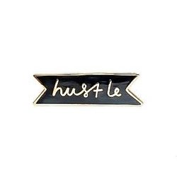 Quote Enamel Pin - Hustle Enamel Pin OE2109