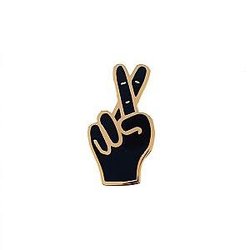 Fingers Crossed Enamel Pin OE2109