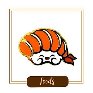 Foods Enamel Pin