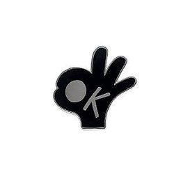 Ok Hand Gesture Enamel Pin OE2109