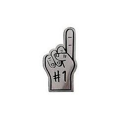 Number One Foam Finger Enamel Pin OE2109