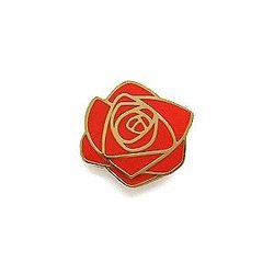 Plant Enamel Pin - Rose Flower Enamel Pin OE2109