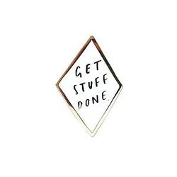 Quote Enamel Pin - Get Stuff Done Enamel Pin OE2109