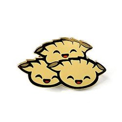 Foods Enamel Pin - Gyoza Hard Enamel Pin CP2109