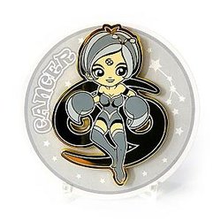 Cartoon Enamel Pin - Cancer Hard Enamel Pin CP2109