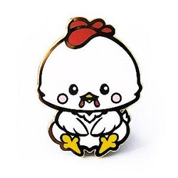 Animals Enamel Pin - Rooster Hard Enamel Pin CP2109