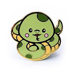 Animals Enamel Pin - Snake Hard Enamel Pin CP2109