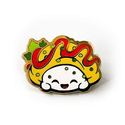 Foods Enamel Pin - Omurice Hard Enamel Pin CP2109