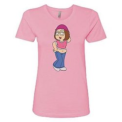 Family Guy T-Shirts - Family Guy Meg Women's Short Sleeve T-Shirt SH0508