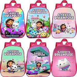 Gabbys Dollhouse Cute Gabby Cats Schoolbag Backpack