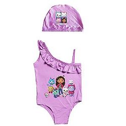 Gabby's Dollhouse Gabby Cat Girls One Piece Swimsuit