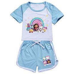 Gabby's Dollhouse Cartoon Toddler Clothes