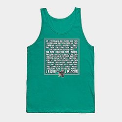 Game Grumps Tank Tops - I Fired I Missed - Lovlies Fan Art Tank Top TP2202