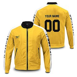 Haikyuu Jackets - Personalized Team Johzenji Bomber Jacket FH0709