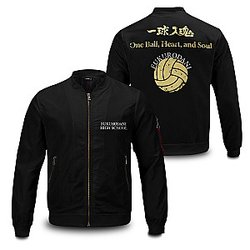 Haikyuu Jackets - Fukurodani Rally Bomber Jacket FH0709