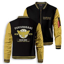 Haikyuu Jackets - Personalized Fukurodani Strongest From The East Bomber Jacket FH0709