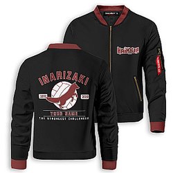 Haikyuu Jackets - Personalized Inarizaki The Strongest Challenger Bomber Jacket FH0709