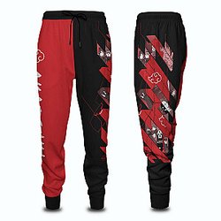 Naruto Joggers - Fragment Akatsuki Jogger Pants FH0709