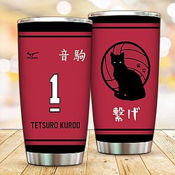 Haikyuu Tumblers - Personalized Nekoma High Tumbler FH0709